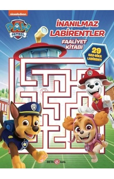 Paw Patrol - İnanılmaz Labirentler Faaliyet Kitabı Paw Patrol - İnanılmaz Labirentler Faaliyet Kitabı