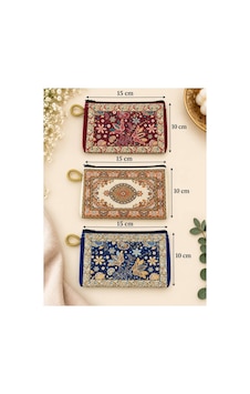 Badufa Home 3 Lü Mini Cüzdan-hediyelik-para Cüzdanı Bordo Bordo Badufa Home 3 Lü Mini Cüzdan-hediyelik-para Cüzdanı Bordo Bordo