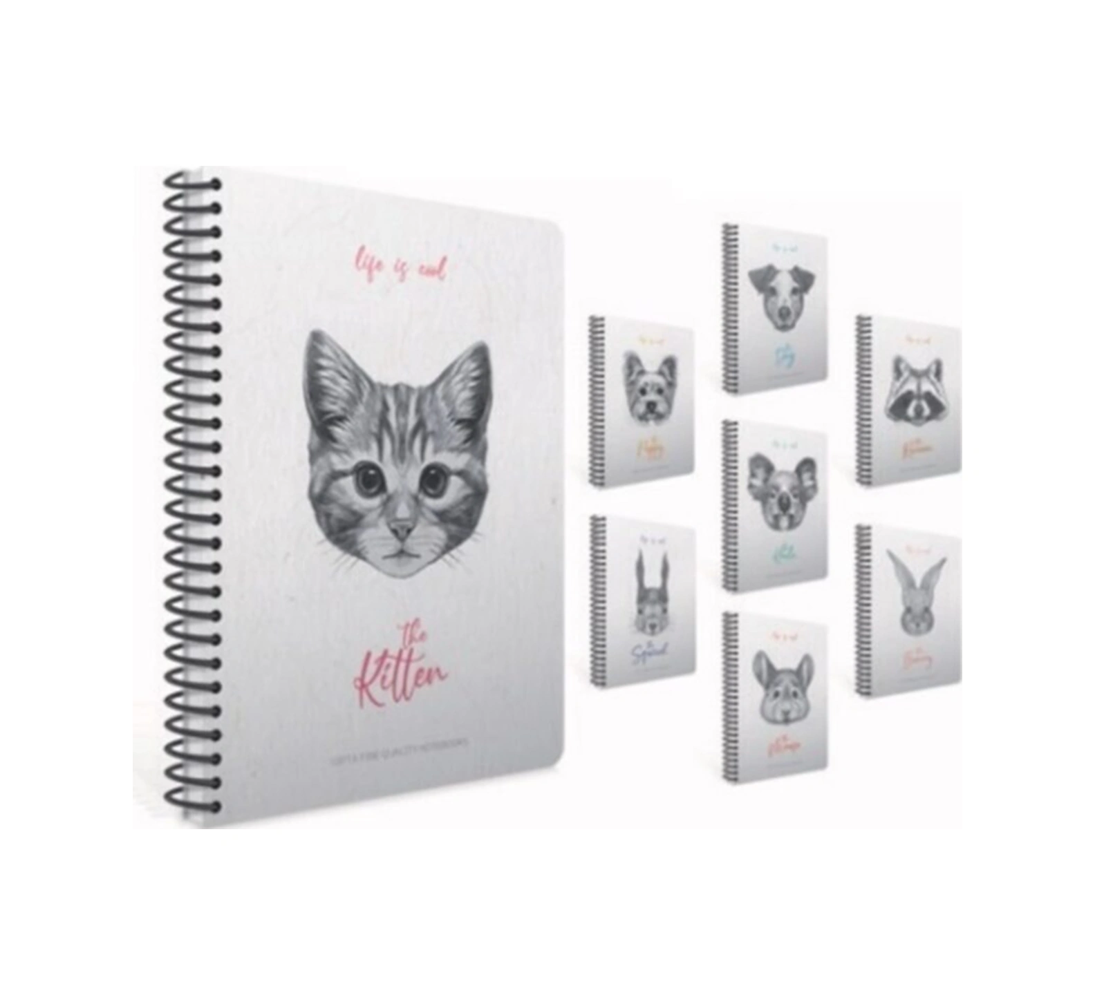 Life Is Cool Spiralli Sert Kapak Defter 17x24cm 120 Yaprak Çizgili 4684 Karışık Renk 1 Adet Life Is Cool Spiralli Sert Kapak Defter 17x24cm 120 Yaprak Çizgili 4684 Karışık Renk 1 Adet