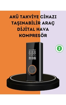 Bay 150 Psı Dijital Hava Pompası Akü Takviye Ve Powerbank Özellikli Najmaddin Bay 150 Psı Dijital Hava Pompası Akü Takviye Ve Powerbank Özellikli Najmaddin