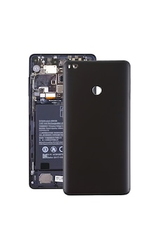 Rogfer Xiaomi Mi Max 2 İçin Pil Arka Kapağı Siyah Siyah Siyah