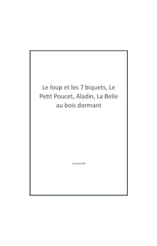 Le Loup Et Les 7 Biquets, Le Petit Poucet, Aladin, La Belle Au Bois Dormant Publisher