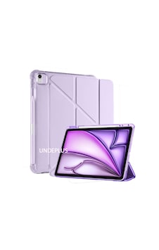 Apple Uyumlu iPad Air 11inç M2 2024 Kılıf Kalem Şarj Bölmeli Case A2902 A2903 A2904 Kılıf