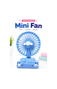 Masaüstü Şarjlı Sevimli Karekter Mini Soğutucu Vantilatör Type-c Şarjlı Masa Üstü Fan Taşınabilir 3 Mod Hız Ayarlı Pervane Masaüstü Şarjlı Sevimli Karekter Mini Soğutucu Vantilatör Type-c Şarjlı Masa Üstü Fan Taşınabilir 3 Mod Hız Ayarlı Pervane
