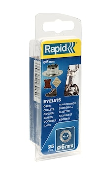 Rapid Kuşgözü Delik Halka 6Mm 25 Adet 5000410 Rapid Kuşgözü Delik Halka 6Mm 25 Adet 5000410