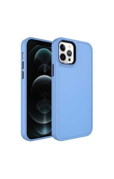 Mavi Apple Uyumlu iPhone 13 Pro Kılıf Mat Renkli Ekstra Korumalı Silikon Kapak Mavi Apple Uyumlu iPhone 13 Pro Kılıf Mat Renkli Ekstra Korumalı Silikon Kapak