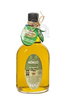 Ayvalık Köklü Zeytincilik Taş Baskı Erken Hasat Soğuk Sıkım Naturel Sızma Zeytinyağı Galon Cam 1 L