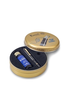 Kaweco Al Sport Piston Filler Siyah Dolmakalem + Mürekkep Set M 11000341 Kaweco Al Sport Piston Filler Siyah Dolmakalem + Mürekkep Set M 11000341