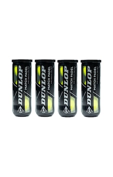 Dunlop Match Padel 3'lü 4 Kutu Padel Topu Çok Renkli