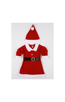 Pembecin Kız Çocuk Noel Elbise Noel Baba Kıyafeti Kostümü Yılbaşı 1-9 Yaş Kırmızı Pembecin Kız Çocuk Noel Elbise Noel Baba Kıyafeti Kostümü Yılbaşı 1-9 Yaş Kırmızı