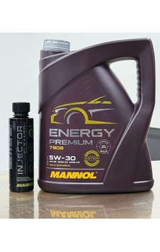 Mannol 5W-30 Energy 7908 Motor Yağı Ve Injector Cleaner Benzin Enjektör Temizleyici Katkısı