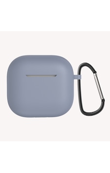 Apple Uyumlu AirPods 4 Zore Standart Silikon Kılıf-lavendery Gray Apple Uyumlu AirPods 4 Zore Standart Silikon Kılıf-lavendery Gray