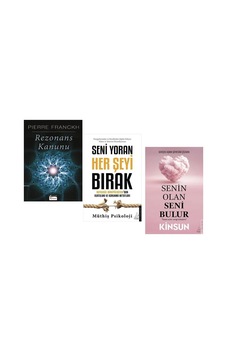Rezonans Kanunu + Seni Yoran Her Seyi Birak + Senin Olan Seni Bulur 3 Set Rezonans Kanunu + Seni Yoran Her Seyi Birak + Senin Olan Seni Bulur 3 Set