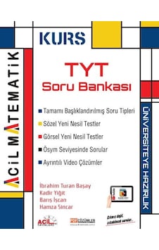Acil Yayınları Tyt Matematik Kurs Soru Bankası