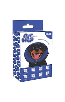 M-pets Air Hug Şişirilebilir Köpek Koruyucu Yaka Tasma 50-65cm Xxl