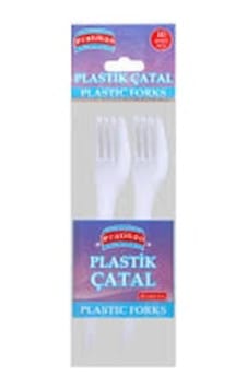 Pratikon Plastik Piknik Çatalı 10 Adet 50'li Paket Diğer Pratikon Plastik Piknik Çatalı 10 Adet 50'li Paket Diğer