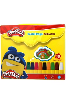 Play-doh Çantalı 18'li Pastel Boya Diğer