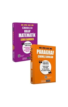 Pegem Kpss Meb-ags Ales Dgs Paragraf Çıkmış Sorular + Matematik Soru Bankası 2 Li Set Pegem Akademi Yayınları Pegem Kpss Meb-ags Ales Dgs Paragraf Çıkmış Sorular + Matematik Soru Bankası 2 Li Set Pegem Akademi Yayınları