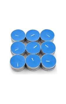 Mavi Tealight Mum 10 Adet Beyaz Mavi Tealight Mum 10 Adet Beyaz