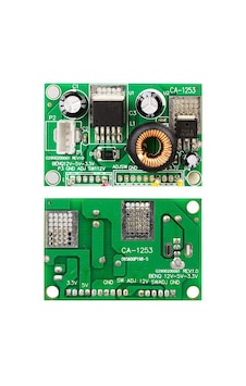 Weko Ca-1253 Power Supply Kablolu Kademeli Modül Dc 12 Volt To 5 Volt To 3.3 Volt 3 Amper Dönüştürücü