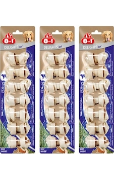 8in1 Beef Köpekler İçin Biftekli Ağız Bakım Kemiği 3 x 7