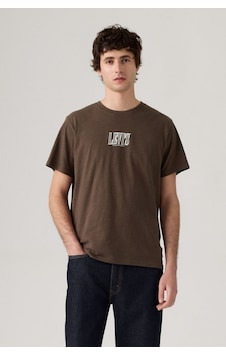 Levi's Ss Relaxed Fit Tee Rope Serif Logo Brack Kahverengi Erkek T-shirt Levi's Ss Relaxed Fit Tee Rope Serif Logo Brack Kahverengi Erkek T-shirt