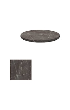 Laminat Masa Tablası Q70 - Dark Emperador Çok Renkli