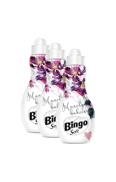 Bingo Soft Konsantre Çamaşır Yumuşatıcısı Manolya Bahçesi 3 x 1440 ML Bingo Soft Konsantre Çamaşır Yumuşatıcısı Manolya Bahçesi 3 x 1440 ML