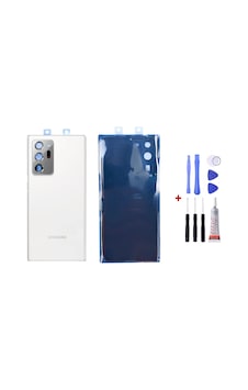 Samsung Note 20 Ultra Kamera Camlı Beyaz Uyumlu Arka Cam Kapak Pil Kapağı Tamir Set B7000 Set Beyaz Samsung Note 20 Ultra Kamera Camlı Beyaz Uyumlu Arka Cam Kapak Pil Kapağı Tamir Set B7000 Set Beyaz