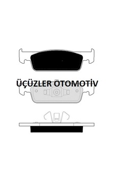 Clio4 Dacia Sandero Ön Fren Balatası Trw 410605612R