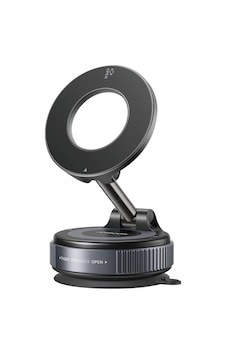 Magsafe Car Mount, Vacuum Car Phone Mount With Strong Magnet, 360 Metal Strut Suction Cup Phone Mount For İphone 17 Pro Max/16 15 14 13 12 Series& Android Magsafe Case, Black Siyah Standart 2 Mixed