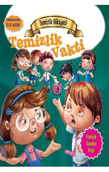 Değerlere İlk Adım - Temizlik Hikayesi - Temizlik Vakti - Tapasi De - Parıltı Yayınları Değerlere İlk Adım - Temizlik Hikayesi - Temizlik Vakti - Tapasi De - Parıltı Yayınları