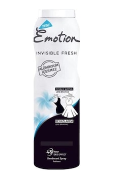 Emotion İnvisible Fresh Kadın Sprey Deodorant 150 ML Emotion İnvisible Fresh Kadın Sprey Deodorant 150 ML