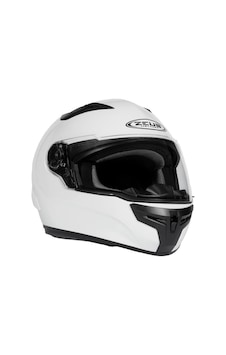 Zeus Zs-813a Kapalı Motosiklet Kaskı Beyaz