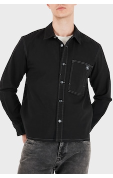 Calvin Klein Logolu Pamuklu Göğüs Cepli Gömlek Lv04rg407gub1 Erkek Gömlek Lv04rg407g Ub1 Siyah SİYAH Calvin Klein Logolu Pamuklu Göğüs Cepli Gömlek Lv04rg407gub1 Erkek Gömlek Lv04rg407g Ub1 Siyah SİYAH