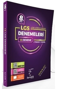 8.Sınıf LGS 12'li Denemeleri- Karekök Eğitim Yayın 8.Sınıf LGS 12'li Denemeleri- Karekök Eğitim Yayın