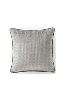 "frame" Kadife Dokulu Kırlent Kılıfları - 45x45 Açık Gri "frame" Kadife Dokulu Kırlent Kılıfları - 45x45 Açık Gri