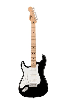 Squier 0373162506 Sonic Stratocaster Solak Elektro Gitar Siyah Solak Çalım İçin Akçaağaç Klavye Ve Siyah Gövde Squier 0373162506 Sonic Stratocaster Solak Elektro Gitar Siyah Solak Çalım İçin Akçaağaç Klavye Ve Siyah Gövde