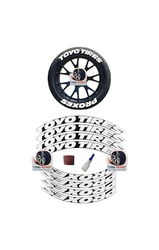 Toyo Tires & Proxes Motorsiklet & Araç 3D Oto Lastik Yazısı / Araç Oto Lastik Sticker & Arma | 8 Adet Toyo Tires & Proxes Motorsiklet & Araç 3D Oto Lastik Yazısı / Araç Oto Lastik Sticker & Arma | 8 Adet