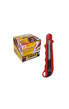 Dmax Dmx1712 Metal Maket Bıçağı Kırmızı 5 Adet Dmax Dmx1712 Metal Maket Bıçağı Kırmızı 5 Adet