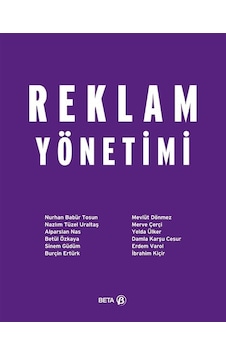 Reklam Yönetimi- Beta Yayınları Reklam Yönetimi- Beta Yayınları