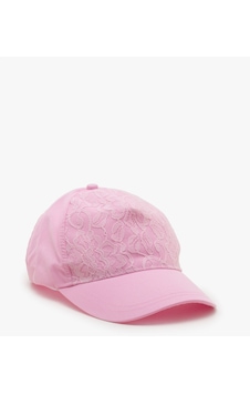 Koton Dantel Detaylı Cap Şapka Pembe 6yal40012aa 6YAL40012AA250 Gülkurusu Koton Dantel Detaylı Cap Şapka Pembe 6yal40012aa 6YAL40012AA250 Gülkurusu