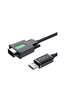 Veggieg Usb 2.0 To Rs232 Db9 Pl2303 Chip Dönüştürücü Adaptör Kablo 1.5 Metre Veggieg Usb 2.0 To Rs232 Db9 Pl2303 Chip Dönüştürücü Adaptör Kablo 1.5 Metre