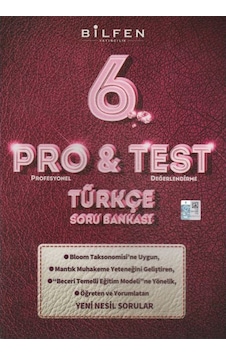 6. Sınıf Pro&Test Türkçe Soru Bankası 6. Sınıf Pro&Test Türkçe Soru Bankası