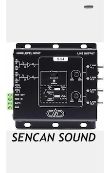 Dd Audio Sc4 Rca Dönüştürücü Deck Çevirici Amerikan