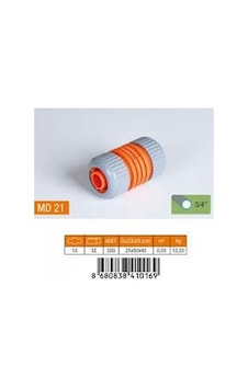 Medalyan Md-21 Lüks Hortum Eki 3/4 10x32- 10'li Paket Medalyan Md-21 Lüks Hortum Eki 3/4 10x32- 10'li Paket