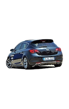 Opel Astra J Hb (2010-2012) Makyajsız Arka Tampon Eki - Difüzör (