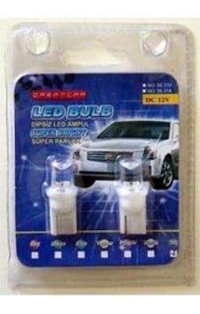 Dreamcar Dipsiz Led Ampul T10 7 Renk 2'Li 56314