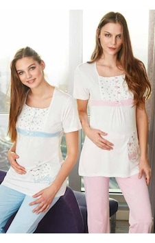 Feyza 2230 Lohusa Hamile Kadın Pijama Takımı Feyza 2230 Lohusa Hamile Kadın Pijama Takımı