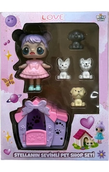 Stella Nın Sevimli Pet Shop Seti Eğlenceli Oyuncak Hayvan Dükkanı Seti Minişler Stella Nın Sevimli Pet Shop Seti Eğlenceli Oyuncak Hayvan Dükkanı Seti Minişler